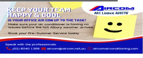 Aircom Airconditioning Review Contact